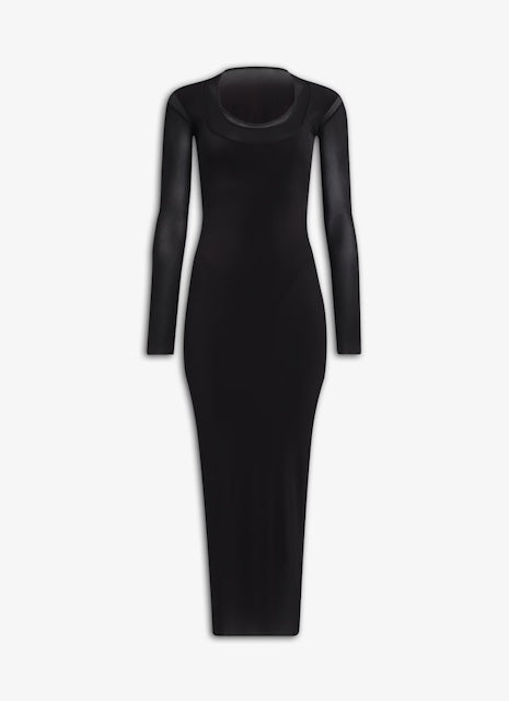 Alaia Noir Layered Dress