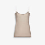 Azzedine Alaia Beige Knit Tank Top