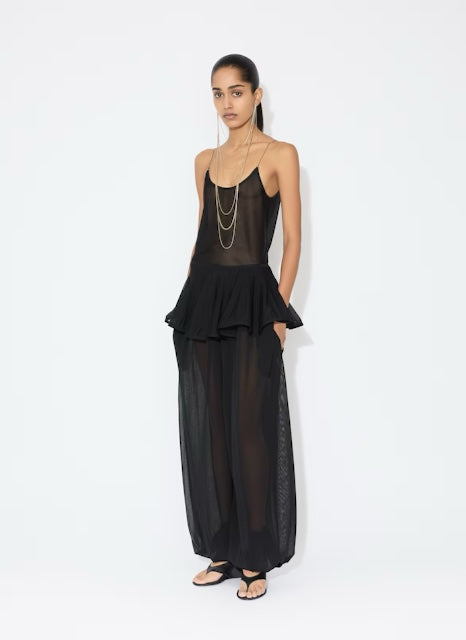 Knit Peplum Pants