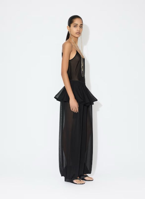 Knit Peplum Pants