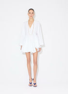 Cotton Poplin Short Dress
