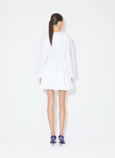 Cotton Poplin Short Dress