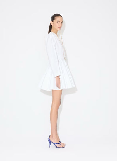 Cotton Poplin Short Dress