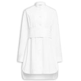 Alaia Wrap Cotton Poplin Dress