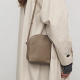 The Row Annie N/S Crossbody Bag in Lux Grain Leather