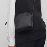 The Row Annie N/S Crossbody Bag in Lux Grain Leather