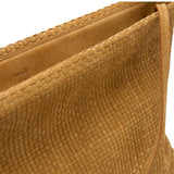 Marsell Dieseppi Intrecciata Wood Suede Clutch