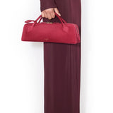 Alaia Le Teckel Clutch Bag in Suede