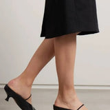 Calvin Klein Anna Convertible Leather Mule