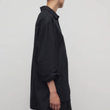 The Row Luka Shirt in Wool Flannel