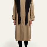 The Row Lolana Coat in Cotton and Silk