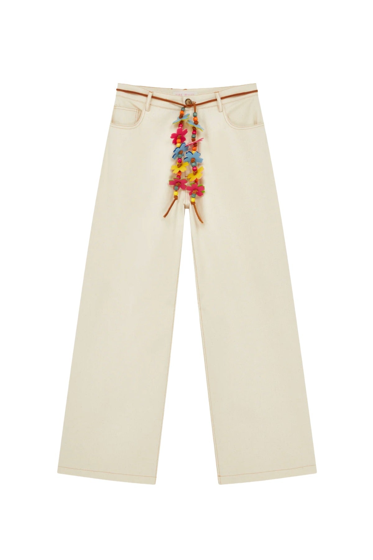 Mira Mikati Relaxed Cotton and Twill Trouser