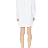 Alaia Blanc Tunic Shirt Dress