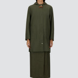 Herno 3 Layer Linen Hooded Parka