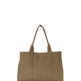 The Row Sisal Shoulder Bag in Twill Canvas