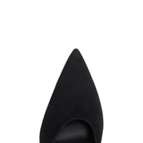 Alaia Suede Cube Wedge Mule