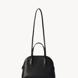 The Row Medium Ingrid Top Handle Bag in Saddle Leather