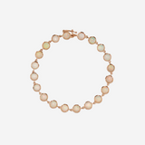 Irene Neuwirth 18K Rose Gold 7" 5mm Crystal Opal Bracelet