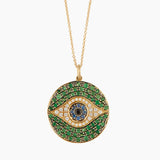 Ileana Makri 18K Yellow Gold Green Dawn Pendant
