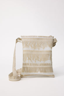 Rectangular Flat Zip Bag w/ Strap