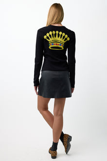 Cashmere Crown Cardigan