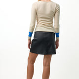 Cashmere Wonder Woman Crewneck Sweater