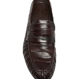 The Row Soft Loafer in Eel