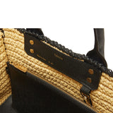 Valextra Soft Tote Raffia Crochet Mini Bag