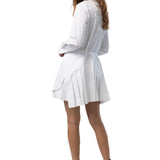 Alaia Blanc Shirt Dress