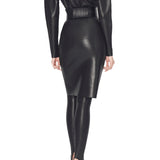 Alaia Noir Padded Belt