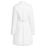 Alaia Wrap Cotton Poplin Dress