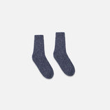 The Elder Statesman Cashmere Marl Trouser Socks