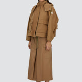 Herno Waxed Cotton Batwing Jacket