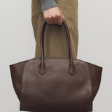 The Row Marlo 12 Bag in Saddle Leather