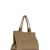 The Row Sisal Shoulder Bag in Twill Canvas