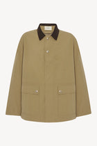 Frank Jacket in Cotton - Deep Bistre