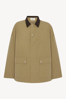 Frank Jacket in Cotton - Deep Bistre