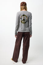 Long Sleeve V-Neck Cardigan with Pocket