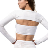 Alaia Blanc Two-Piece Swimsuit