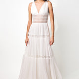 Muslin Bridal Dress