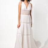 Muslin Bridal Dress