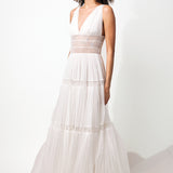 Muslin Bridal Dress