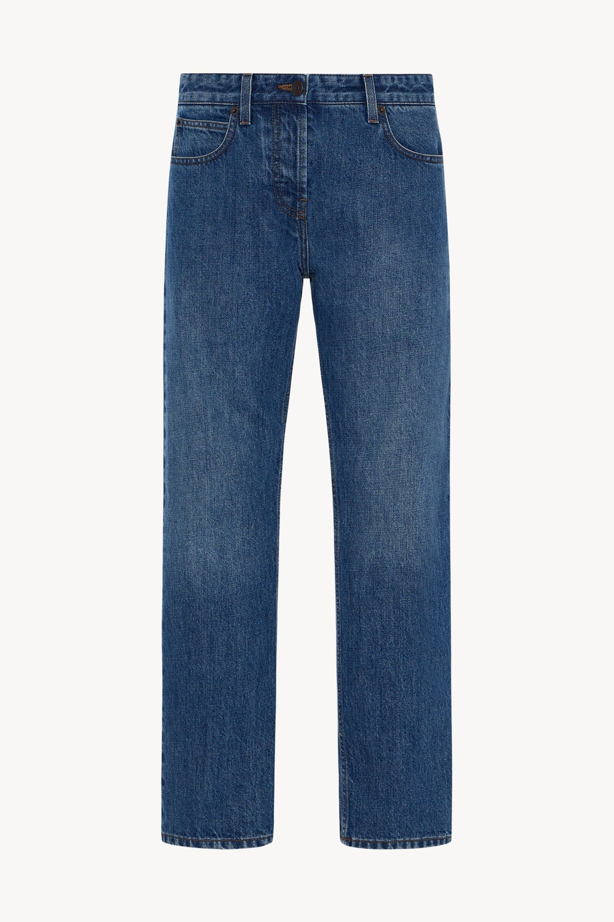 Riaco Jean in Cotton - Washed Blue