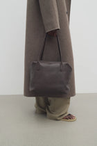 Henri Bag in Leather - Brunette