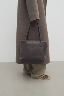 Henri Bag in Leather - Brunette