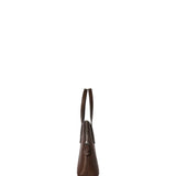 The Row Medium Ingrid Top Handle Bag in Saddle Leather