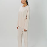 Sofie D'Hoore Cotton Tahoe LS Crew Neck Pajama Set