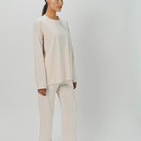 Sofie D'Hoore Cotton Tahoe LS Crew Neck Pajama Set