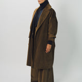 Dusan Cotton Oversized Corduroy Coat