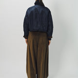 Dusan Corduroy Bomber Taffeta Lined Jacket